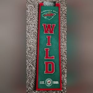 Minnesota Wild NHL Heritage Banner NEW